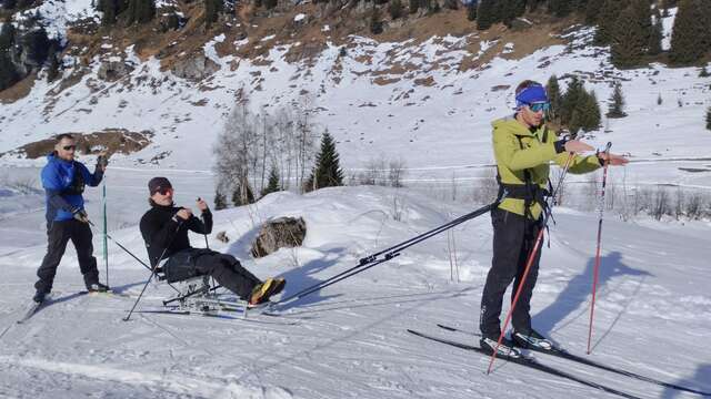 Prêt Fauteuil ski : luge nordique ESKAIP