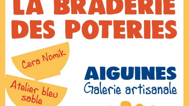 Braderie des poteries