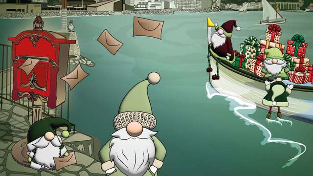 La boîte aux lettres du Père Noël