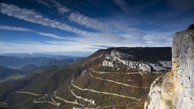 Route et belvédère du Col de Rousset