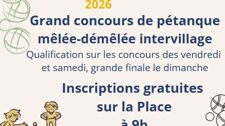 Fête du lac de Sainte Croix - Concours de boules à Bauduen