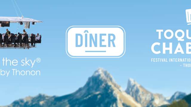 Diner in the Sky by Cédric PLASSAT, restaurant L'Otrement
