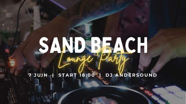 Sand Beach Lounge Party avec DJ Andersound