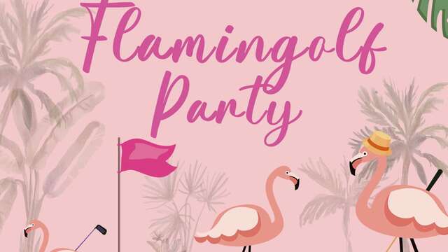 Flamingolf party in Golf Up