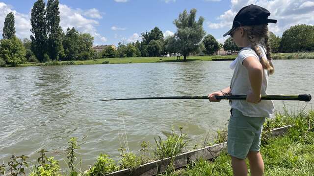 Mini concours de pêche - Poissons de Dombes