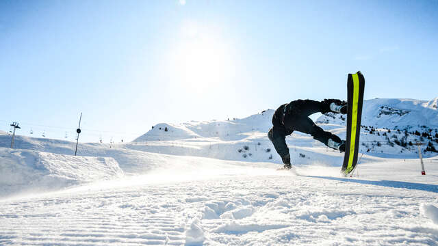 Jam Session sur le snowpark