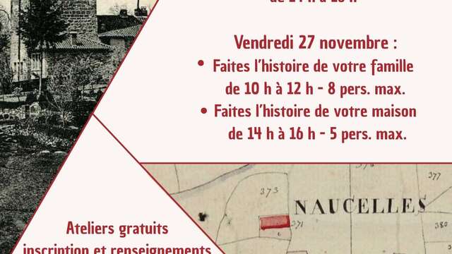 Micro Folie : Ateliers généalogie avec les archives départementales