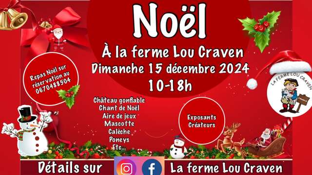 Noël à la ferme Lou Craven