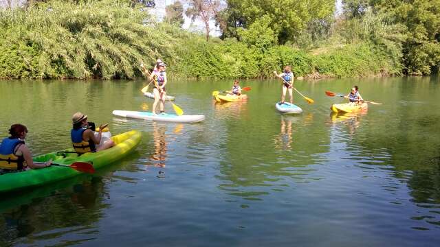 Location de Paddle & Paddle géant en rivière by Kayak Paddle fréjus