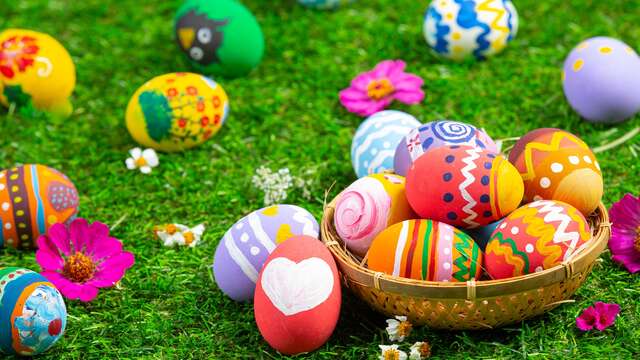 Chasse aux œufs de Pâques au château du Touvet