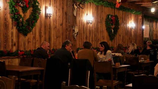 Weihnachtsessen auf der Ranch de la Mène