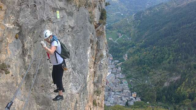 Accompanied Via Ferrata - Jordi Le Martelot