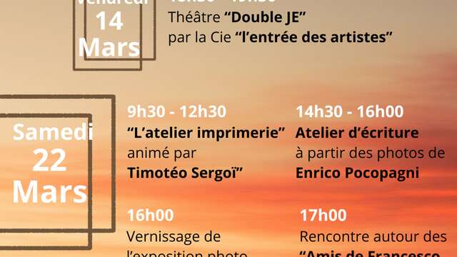 Printemps des poètes : Atelier d'écriture