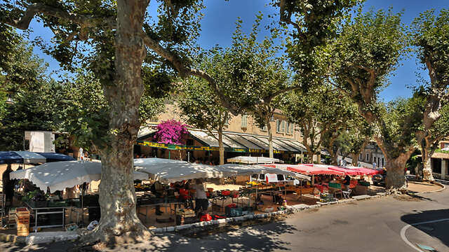 Small local farmers' market