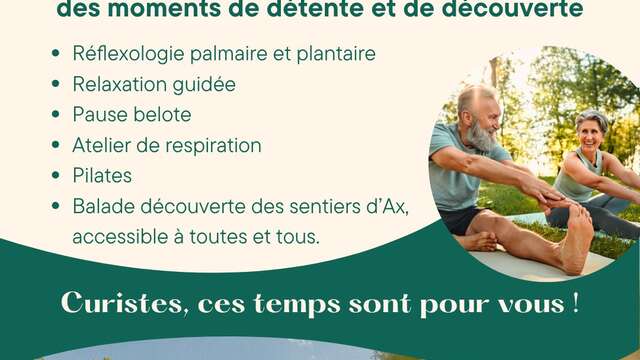 Actividades en la Maison du Curiste