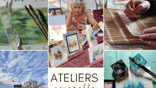 Exposition Aquarelle de Christel Cerruti