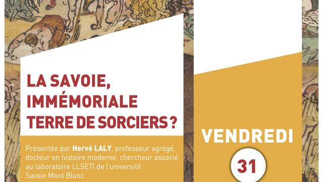 Conferentie: "Savoie, van oudsher een land van heksen?