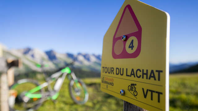 Tour du Lachat - Itinéraire VTT Cross country n°4