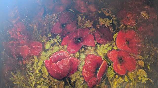 Exposition peintures acryliques