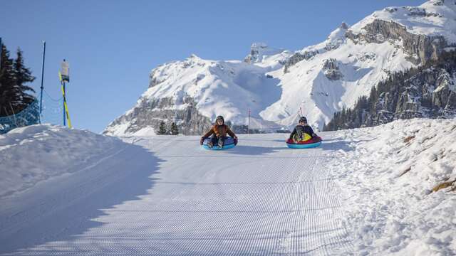 Snowtubing à Plaine-Joux