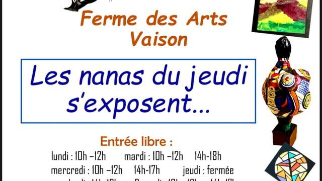 "Les nanas du jeudi s'exposent" - Exposition des arts plastiques