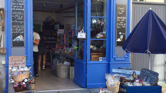 Das Geschäft Esprit du Sel in Saint-Martin