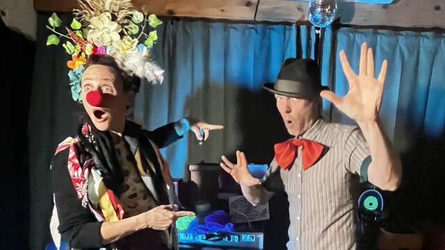 Les vendredis culturels - Show clown DJ burlesque "La babouche & le chariot"