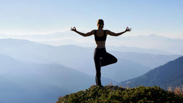 Mountain Yoga Flow by Kamila