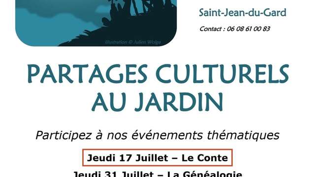Partages Culturels au Jardin