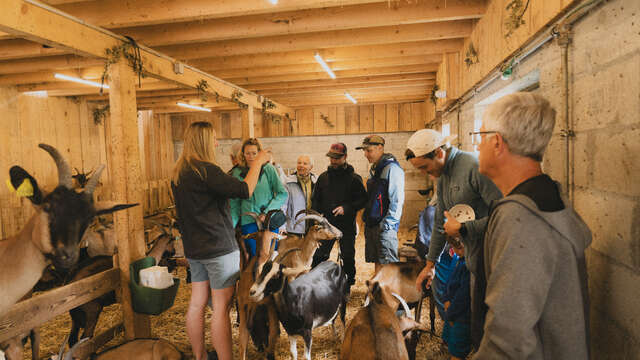 Visite de la ferme du Mourian