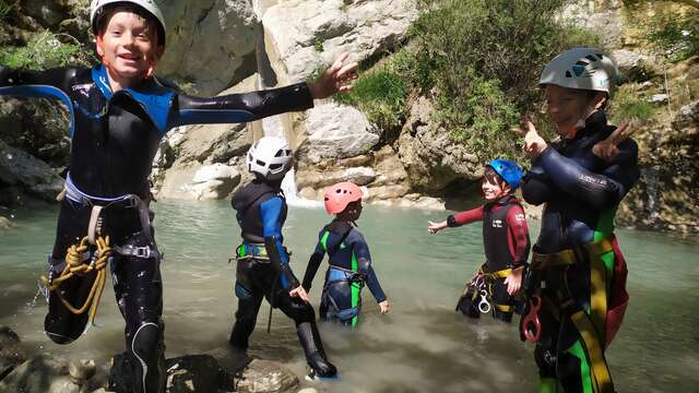 Saoû  montagne canyoning