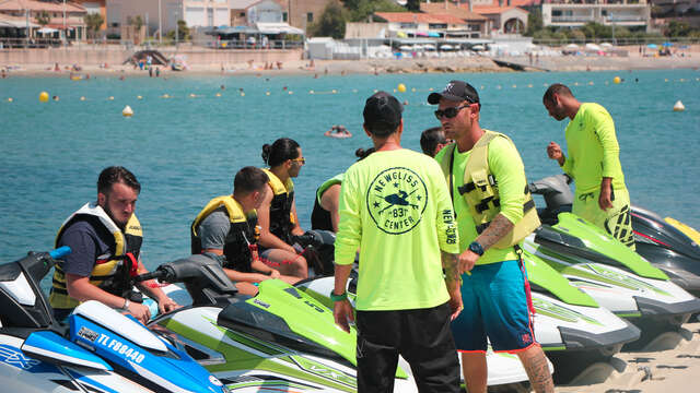 First jet ski tour for less than 16 y.o children with New Gliss