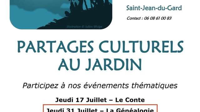 Partages Culturels au Jardin