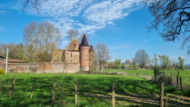 Balade - Certines et le château de Genoud