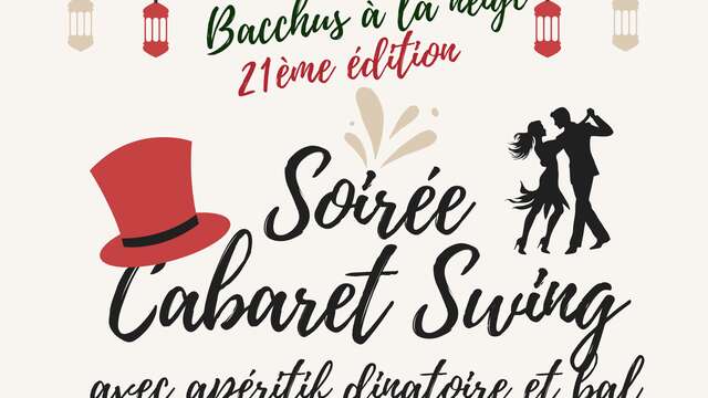 Soirée Cabaret Swing avec apéritif dinatoire et bal