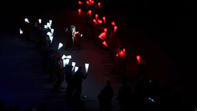 Arrivée du Père Noël