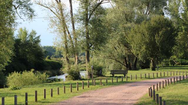 Aire de pique-nique le long de la Loire