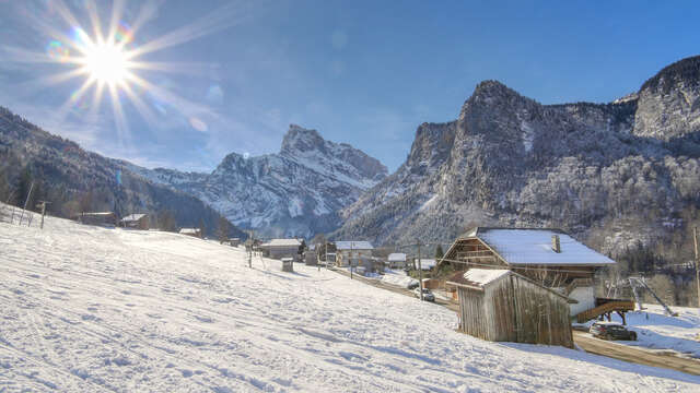 Itinéraire raquettes : Chalets des Coppons