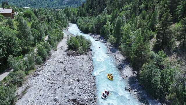Rafting découverte à sportif sur les rivières des Écrins