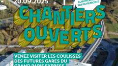 Journées du patrimoine - Visite guidée "Chantiers ouverts, visitez les coulisses des futures gares"