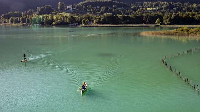 Vertes Sensations · Multi activity base of the Lac d'Aiguebelette