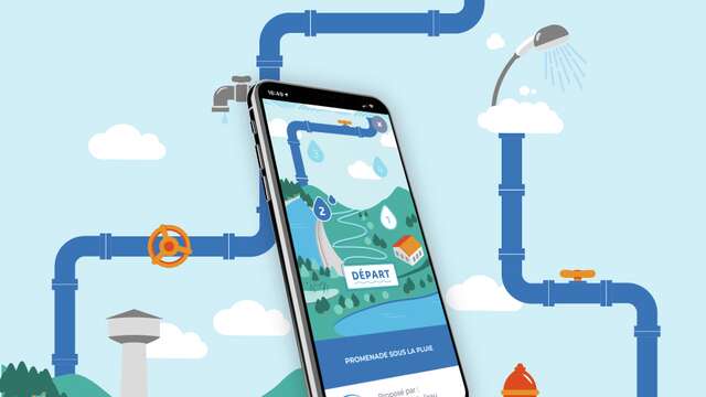 Baludik - Promenade sous la pluie