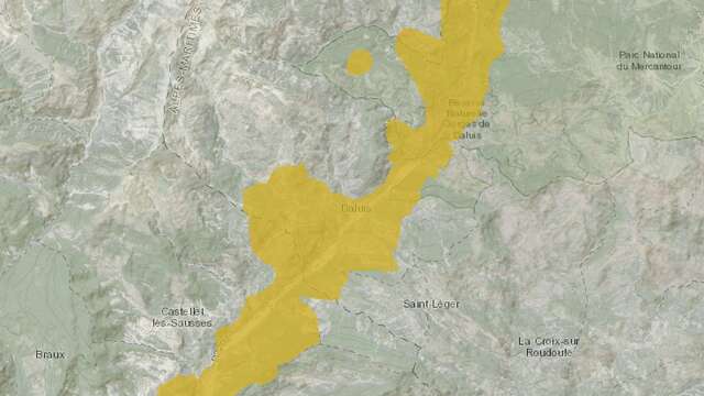 Natura 2000 : Site à chauves-souris Castellet-les-Sausses et Gorges de Daluis