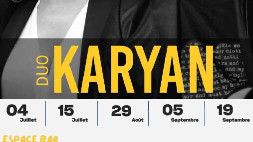 Nos vendredis en musique - Duo Karyan