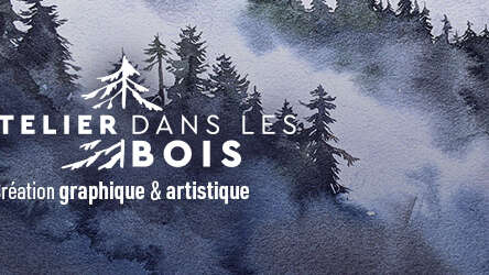 L'atelier dans les bois" watercolour exhibition
