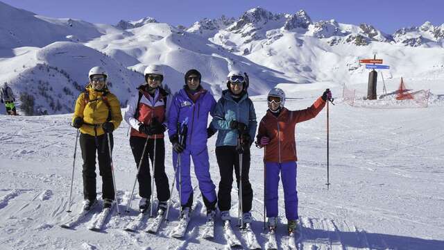 Cours collectifs ski / snowboard adultes