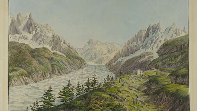 Visite guidée La Mer de Glace, histoire d'une curiosité esthétique