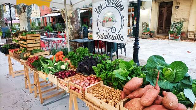 Marché provençal de Villecroze