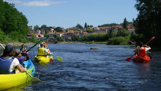 Kayak prestation accompagnée - Base de loisirs