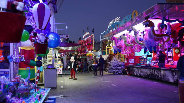 Fête foraine de Noël